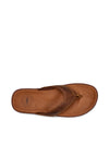 Seaside leather flip-flops