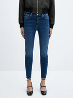 Cropped skinny jeans