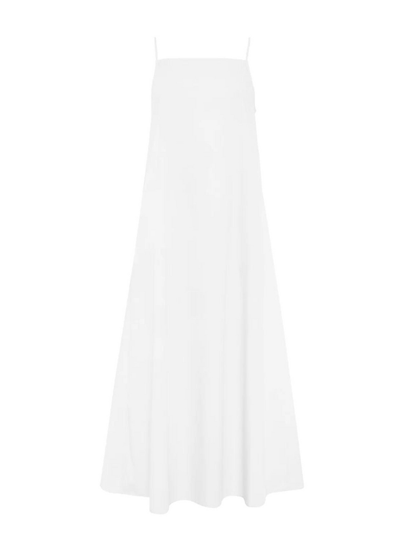 Maxi αμάνικο φόρεμα από οργανικό βαμβάκι Perla