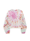 Μακρυμάνικη μπλούζα με tie dye εφέ Gecko Resorts