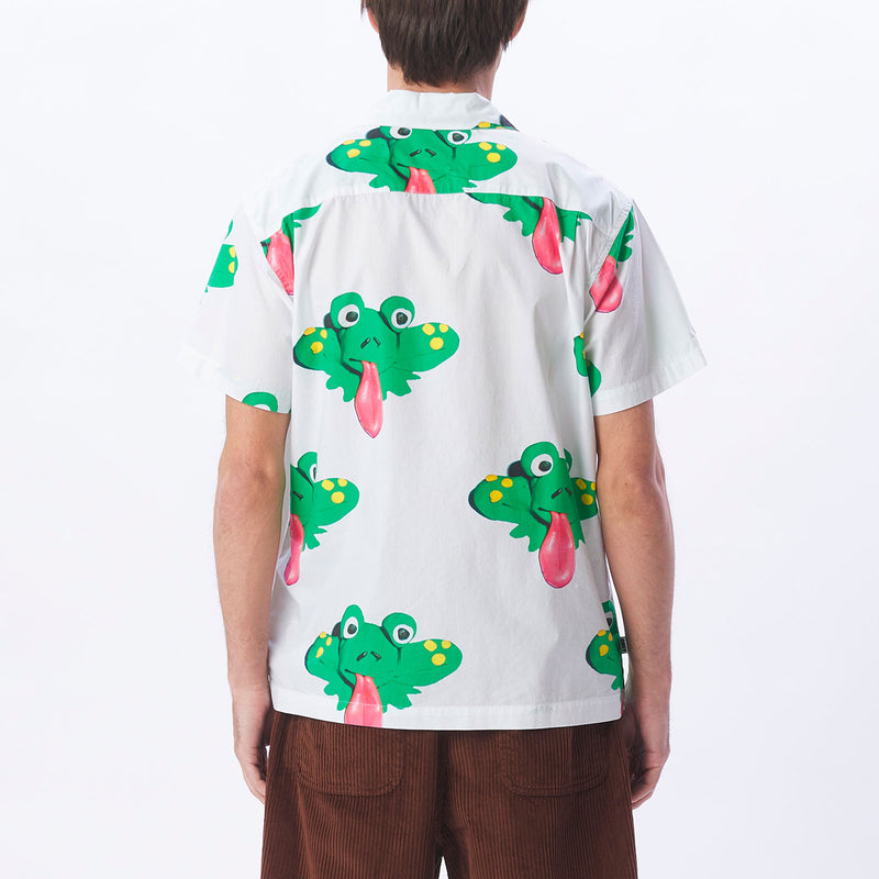 Κοντομάνικο πουκάμισο με τύπωμα Frogman