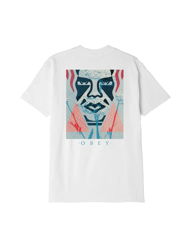 T-shirt με τύπωμα στην πλάτη Deco Icon Face