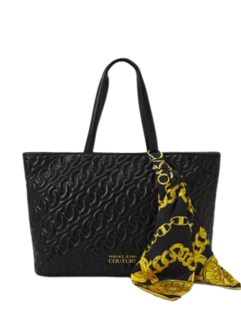 Τσάντα tote με φουλάρι Versace Jeans Couture