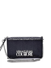 Κροκό πορτοφόλι με αλυσίδα Versace Jeans Couture