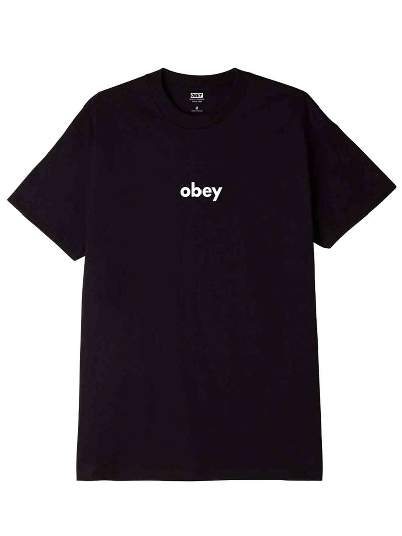 T-shirt με λογότυπο Obey Lower Case II Classic