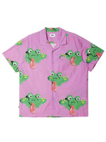 Κοντομάνικο πουκάμισο με τύπωμα Frogman