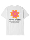 T-shirt με τύπωμα στην πλάτη House of Flower