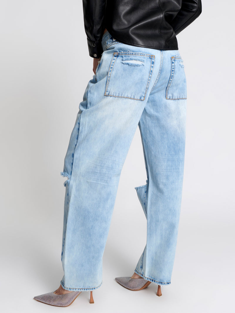 Smiths low rise ripped jeans