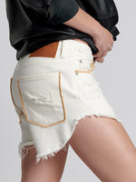 Outlaws low rise denim shorts