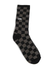 Checkboard crew socks