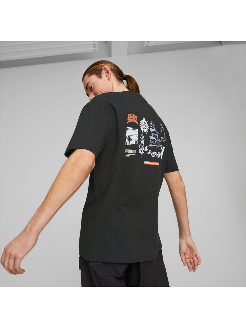 T-shirt με τύπωμα Downtown Graphic