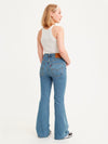 High-rise "70s" flare jeans