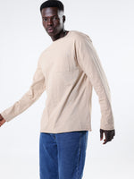 Μακρυμάνικη μπλούζα με τσέπη