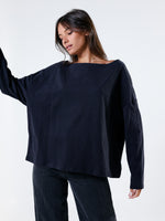 Oversized longsleeve blouse