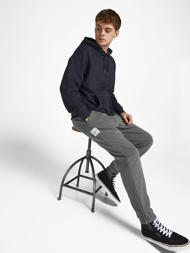 Sweatpants with patch-logo