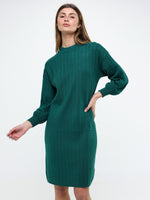 Midi knitted dress