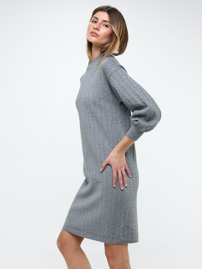 Midi knitted dress