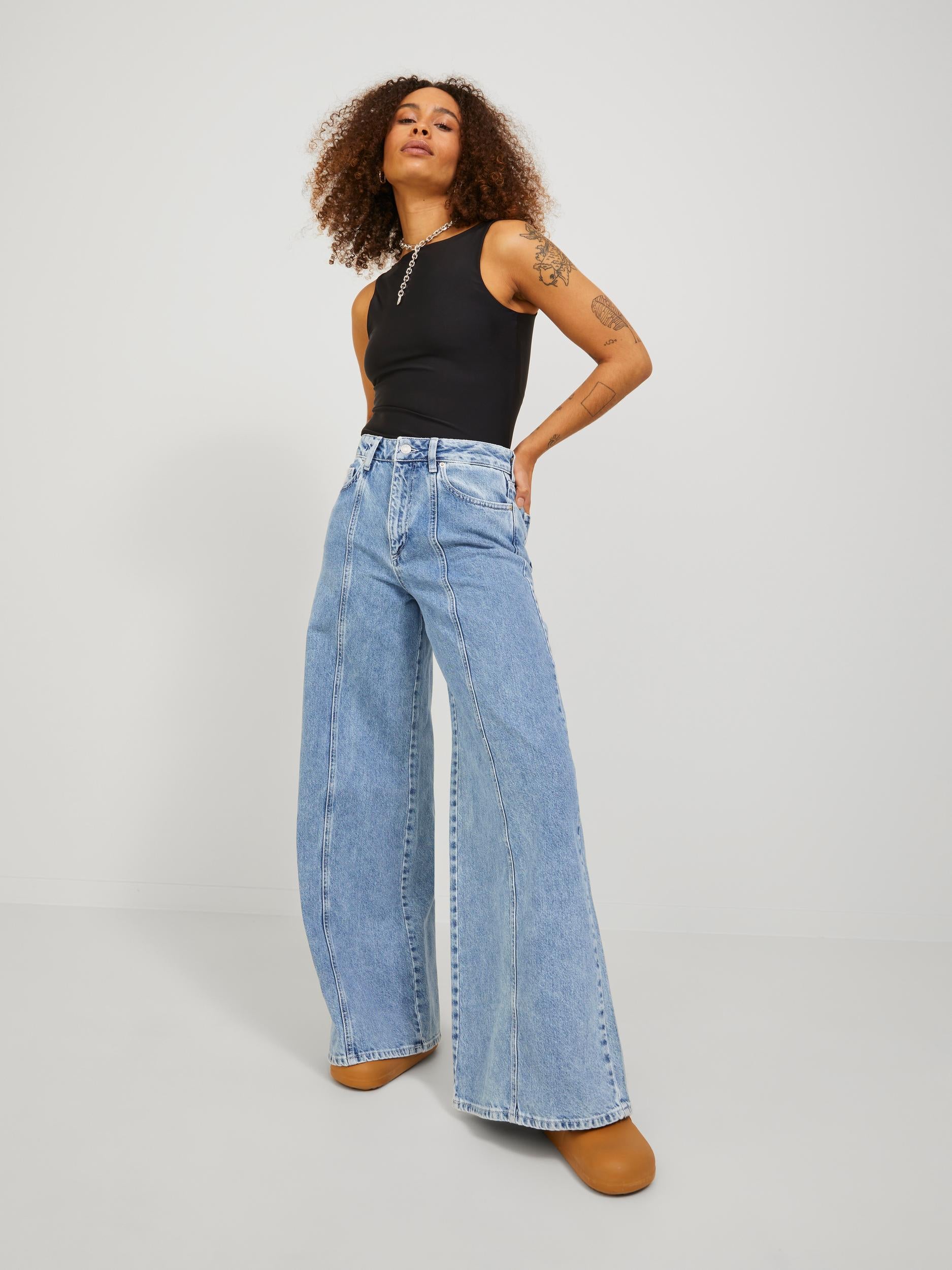Barrel wide-leg jeans – TERMINAL X