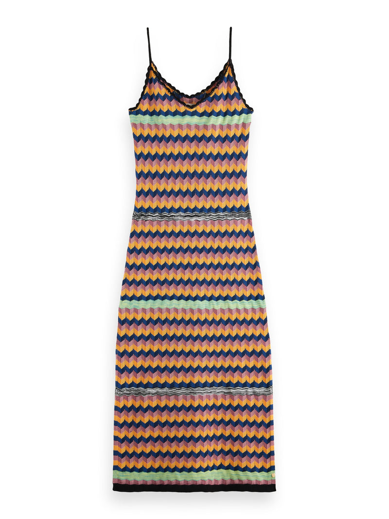 Crochet midi φόρεμα