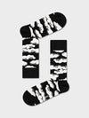 Black & White sock package