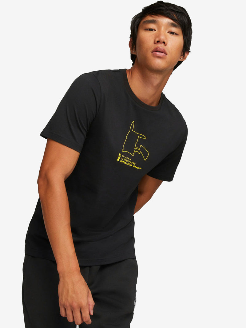 PUMA X POKEMON T-shirt with logo-print