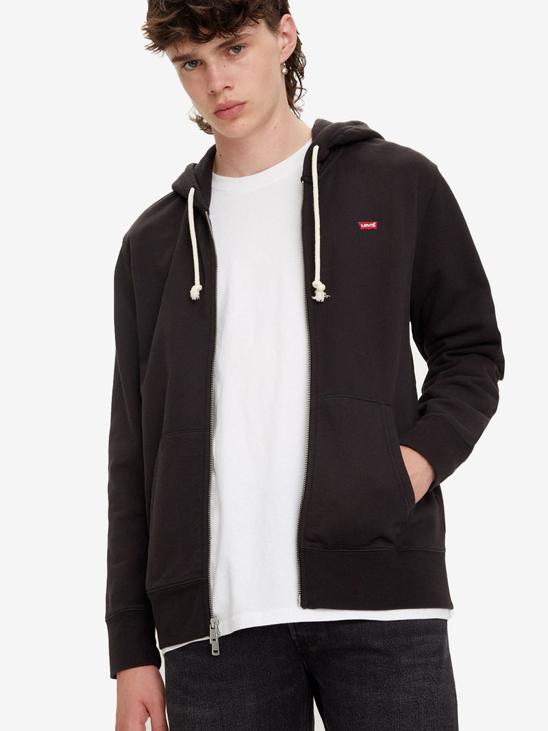 Basic zipped hoodie