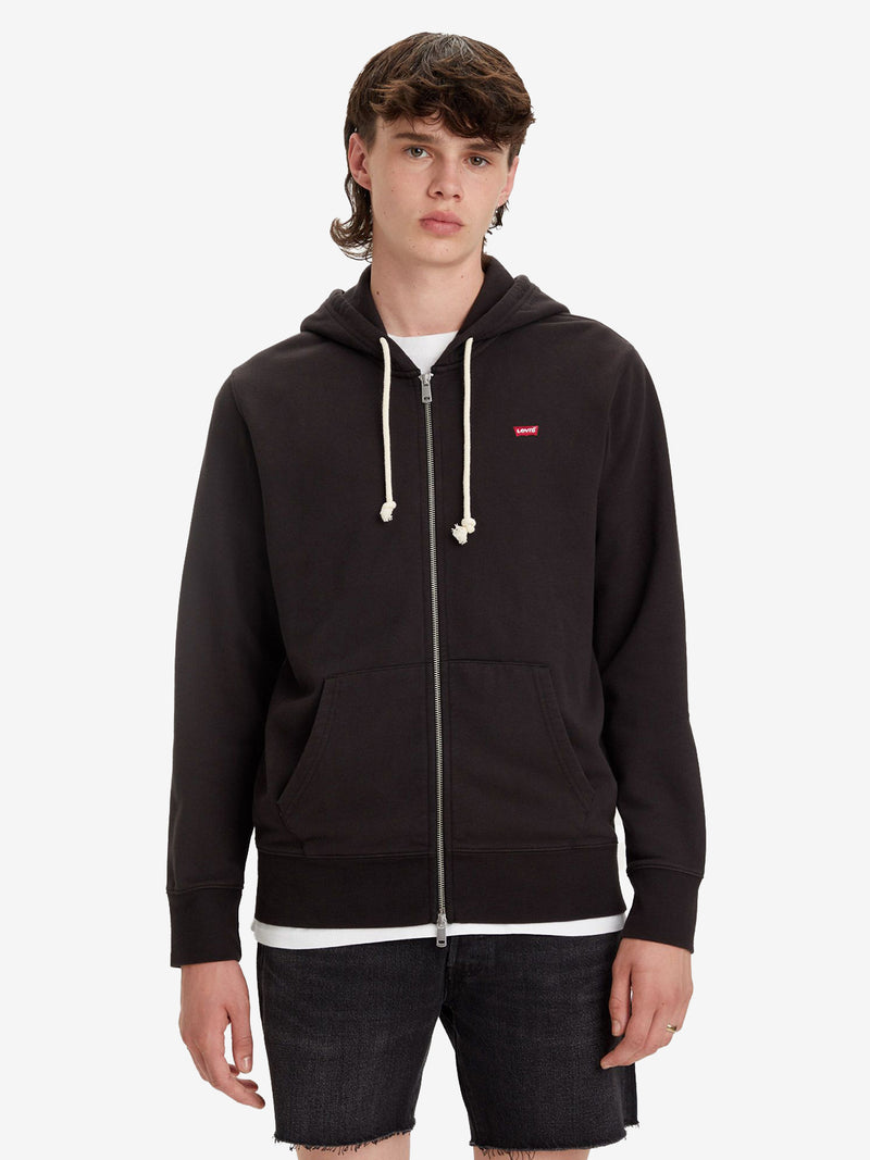 Basic zipped hoodie