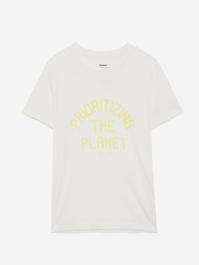Organic cotton t-shirt with Amazonas print