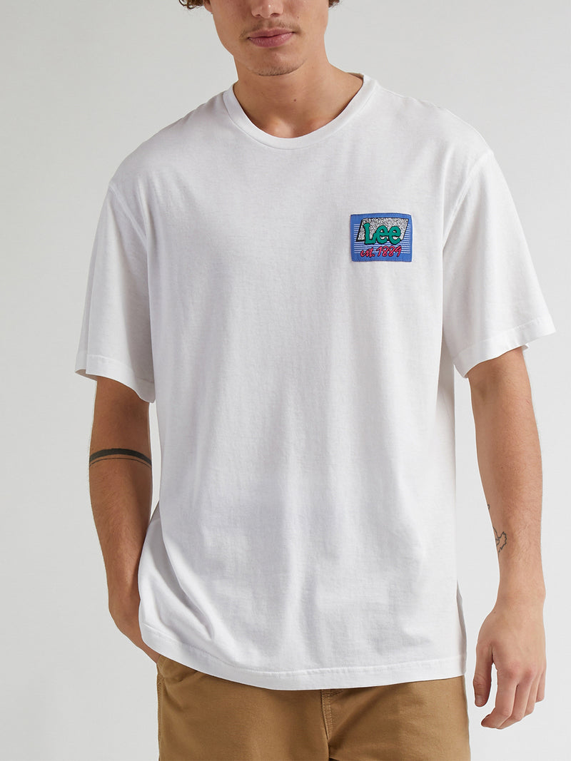 80s t-shirt with logo