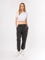 Sweatpants with embroidered details